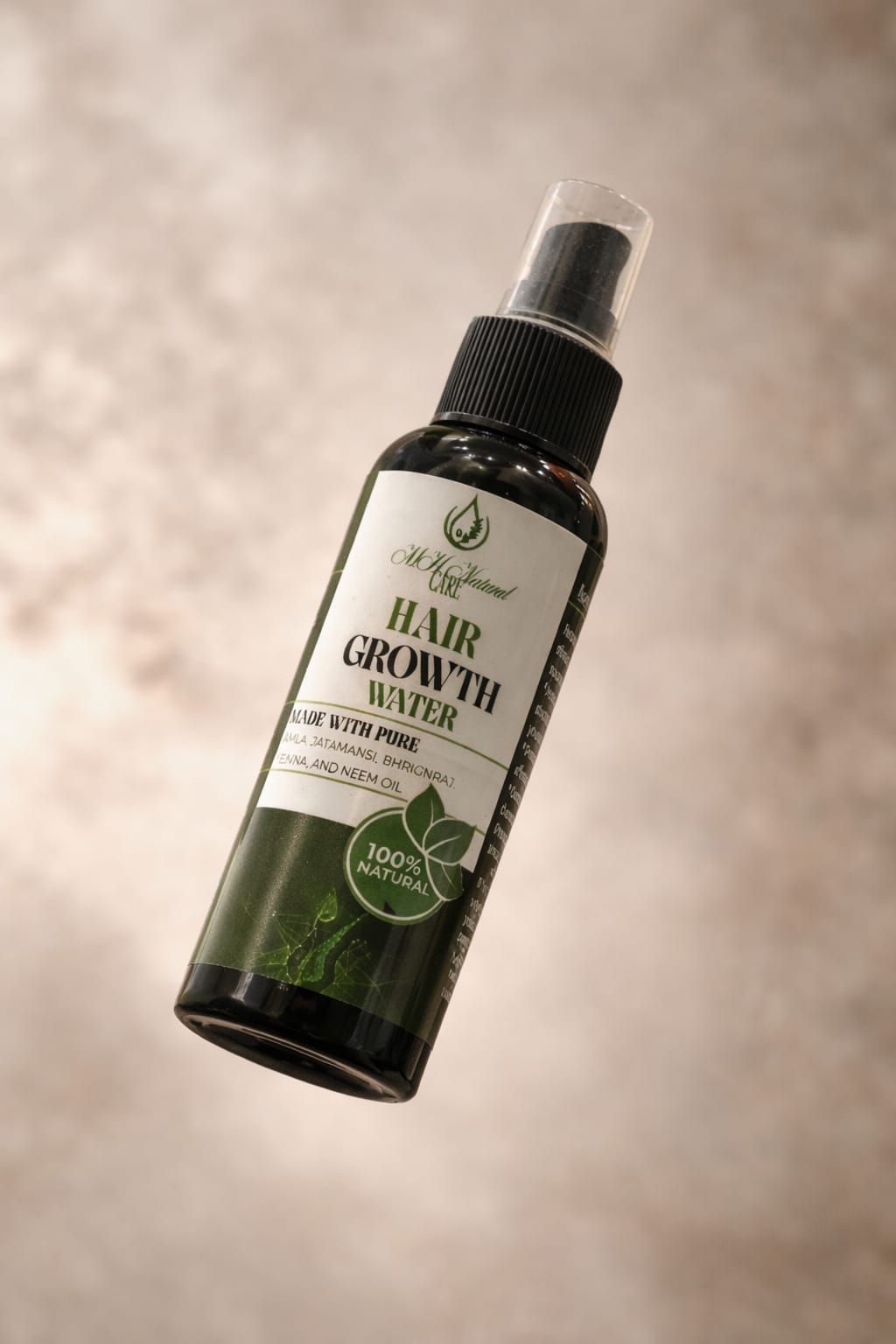 Hair growth water